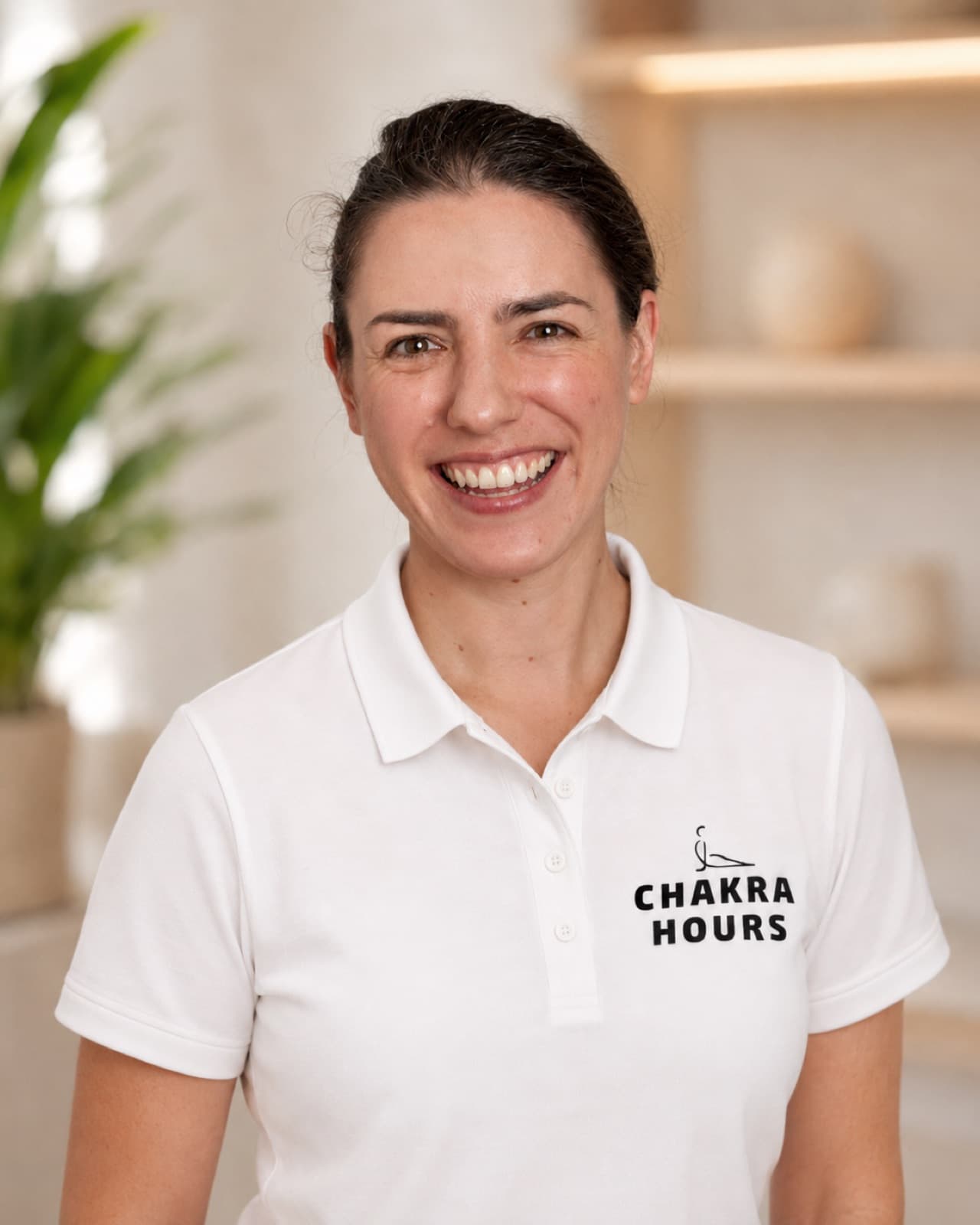 Headshot of Caroline Besley, Senior Facilitator at Chakra Hours