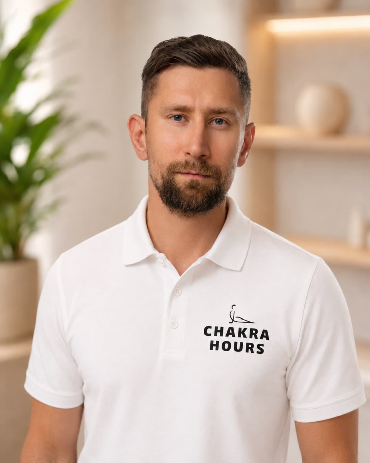 Headshot of Sam, Facilitator at Chakra Hours